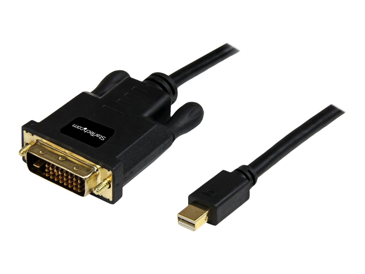 STARTECH.COM 6 ft Mini DisplayPort to DVI Adapter Converter Cable Mini DP to DVI 1920x1200 - Black STARTECH.COM 6 ft Mini DisplayPort to DVI Adapter Converter Cable Mini DP to DVI 1920x1200 - Black