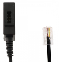 helos Adapter RJ458P4C SteckerTAE Universalbuchse