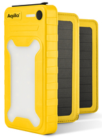 Aqiila® POWERBIRD BS10 Solar-Powerbank 10.000 mAh gelb Aqiila® POWERBIRD BS10 Solar-Powerbank 10.000 mAh gelb
