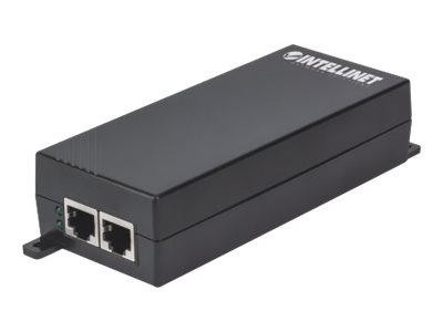 INTELLINET Gigabit PoE+ Injektor 1 x 30 Watt-Port IEEE 802.3at/af Power over Ethernet PoE+/PoE Kunststoffgehaeuse INTELLINET Gigabit PoE+ Injektor 1 x 30 Watt-Port IEEE 802.3at/af Power over Ethernet PoE+/PoE Kunststoffgehaeuse