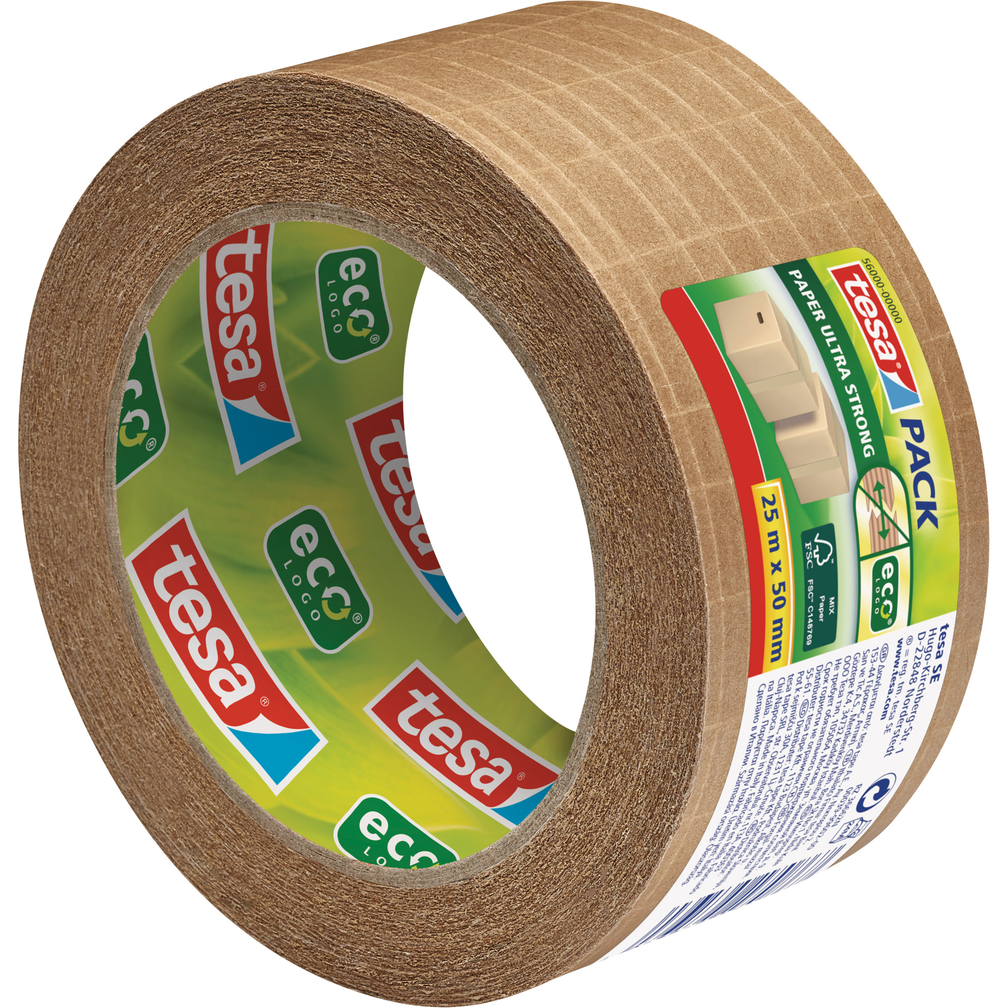 56000-00000-00 TESA Paper Packband braun