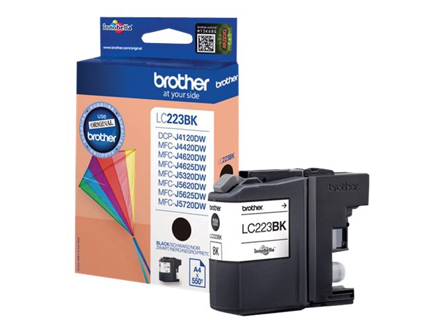 LC223BK BROTHER MFC Tinte black ST 550 LC223BK BROTHER MFC Tinte black ST 550
