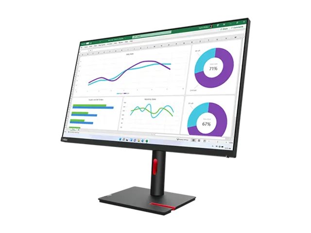 LENOVO ThinkVision T32h-30 80,01cm 31,5Zoll 2560x1440 Monitor 16:9 60Hz HDMI DP TopSeller