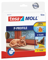 tesa tesamoll® P-Profil Fenster-Dichtungsband braun 9,0 mm x 10,0 m 1 Rolle tesa tesamoll® P-Profil Fenster-Dichtungsband braun 9,0 mm x 10,0 m 1 Rolle