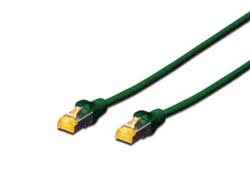 DIGITUS CAT 6A S-FTP Patchk. Cu, LSZH AWG 26/7, 10 m, GN