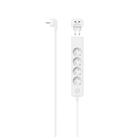 hama 4-fach Steckdosenleiste mit Schalter 1,4 m weiss hama 4-fach Steckdosenleiste mit Schalter 1,4 m weiss