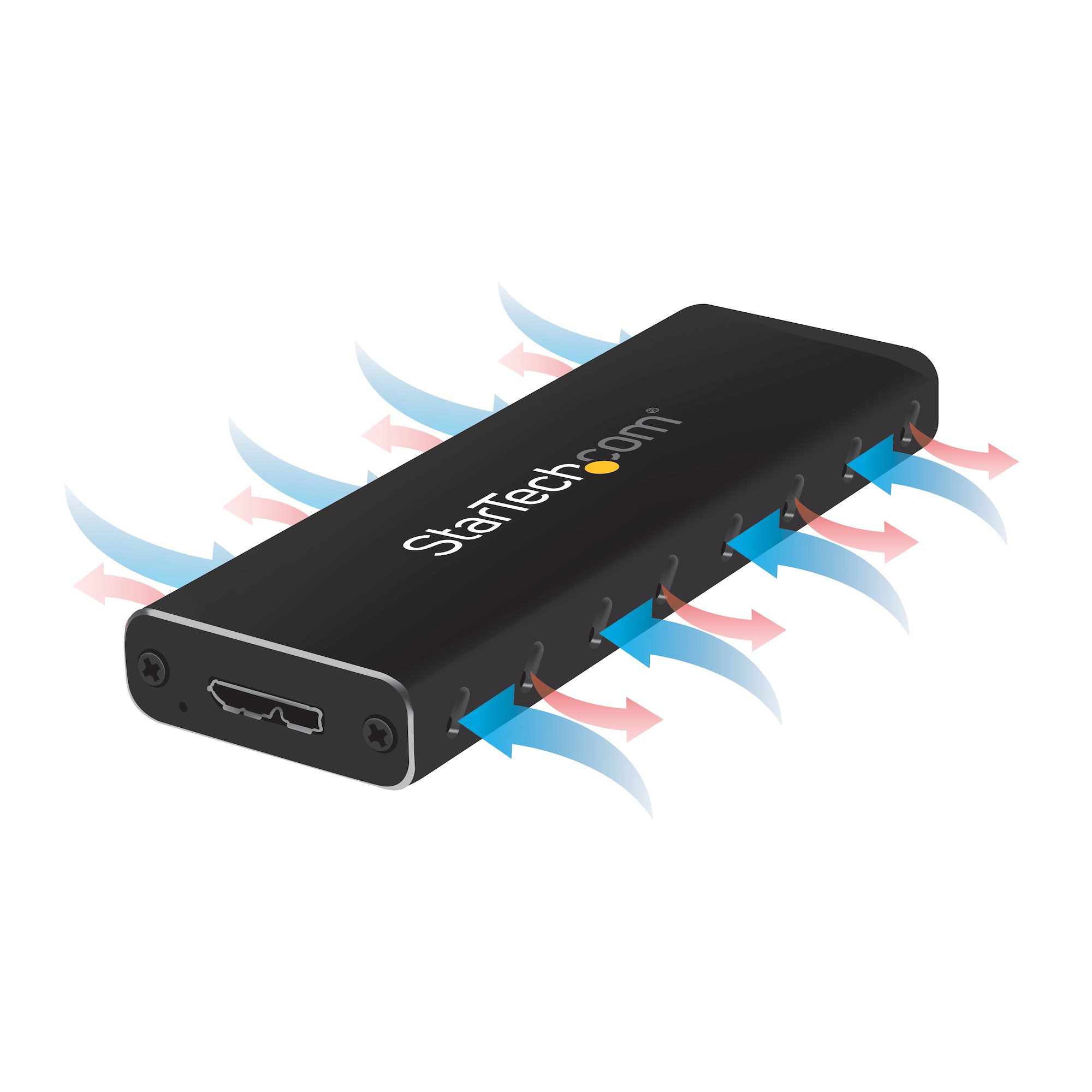 StarTech Externes M.2 SATA/SSD Festplattengehäuse USB 3.0