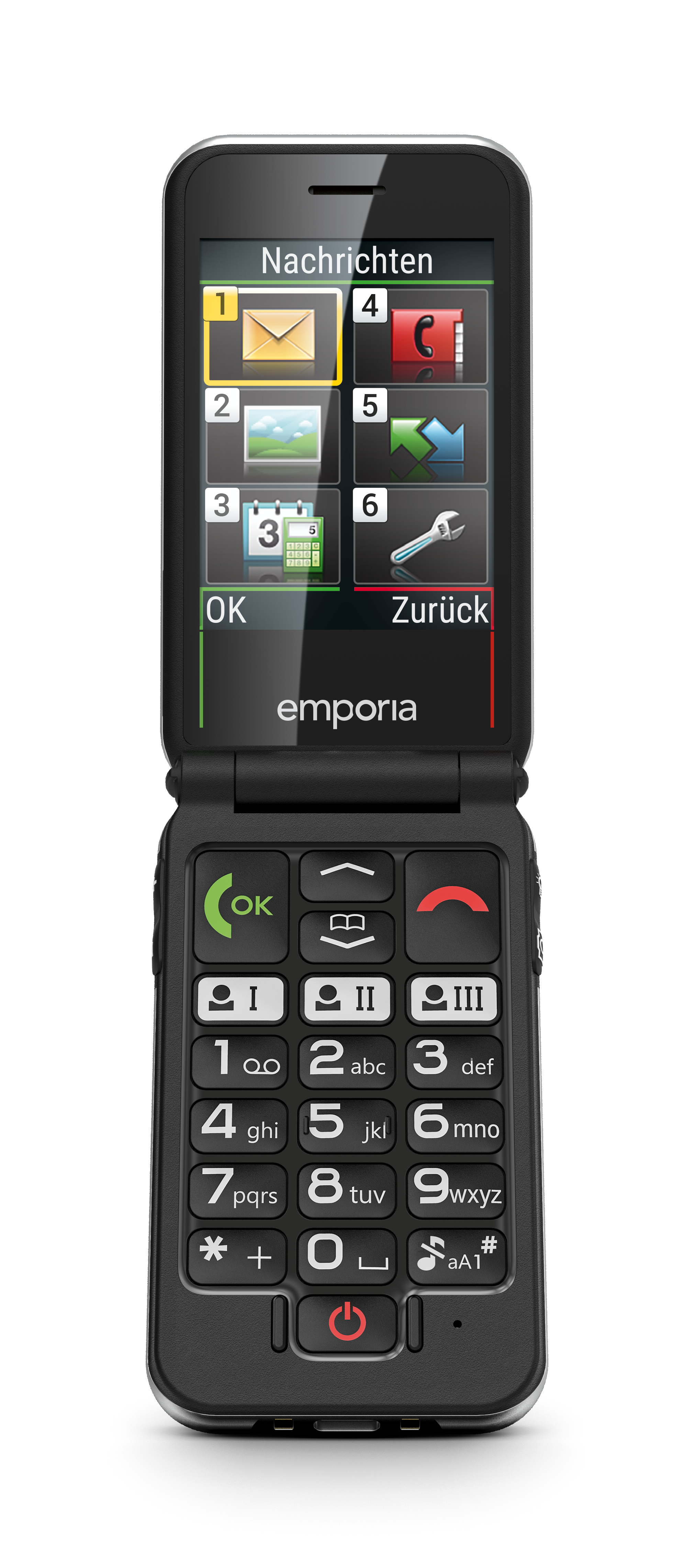 Emporia emporiaJOY V228 LTE4G V3 Grosstastenklapphandy black
