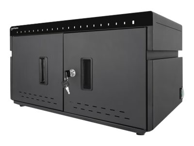 MANHATTAN 20-Port Ladeschrank 360W USB-C PD-Ports bis zu 3A/18W pro Port abschliessbar Ueberspannungsschutz Luefter Metallgehaeuse MANHATTAN 20-Port Ladeschrank 360W USB-C PD-Ports bis zu 3A/18W pro Port abschliessbar Ueberspannungsschutz Luefter Metallgehaeuse