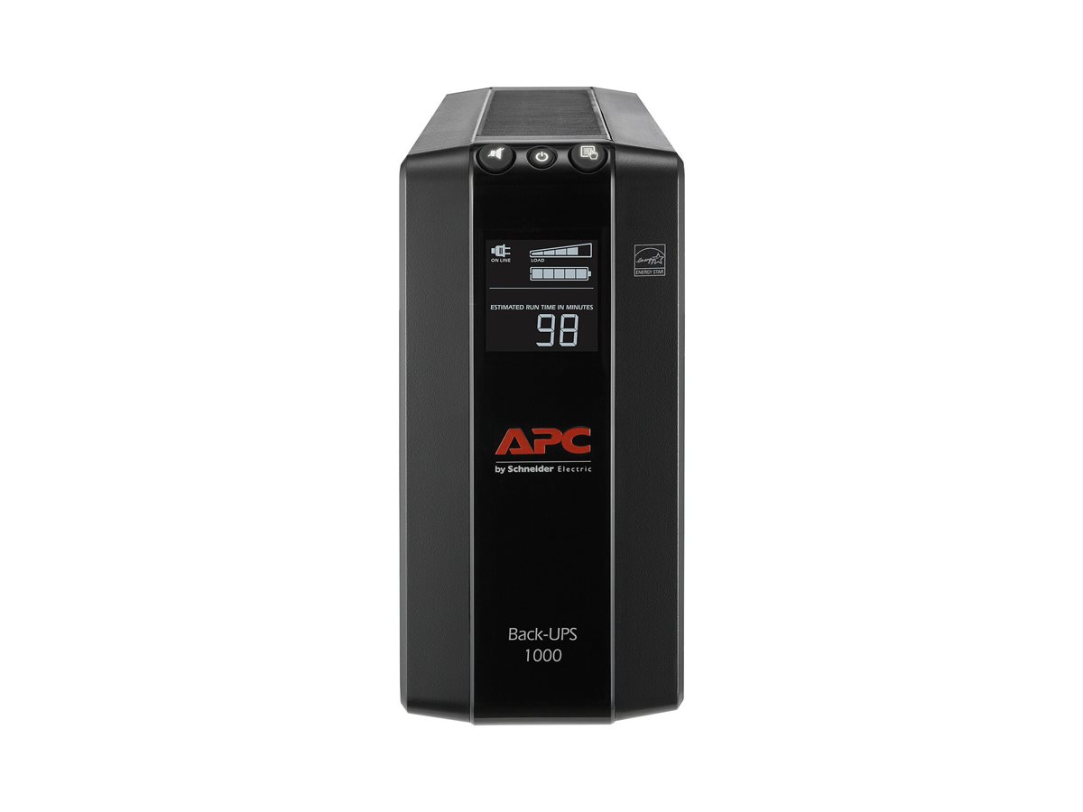 APC BackUPS Pro BX1000M UPS AC 120V 600Watt 1000VA USB output connectors 8 Black