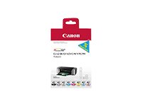 Canon CLI-42 BK/C/M/Y/PC/PM/GY/LGY  schwarz, cyan, magenta, gelb, Foto cyan, Foto magenta Druckerpatronen, 8er-Set