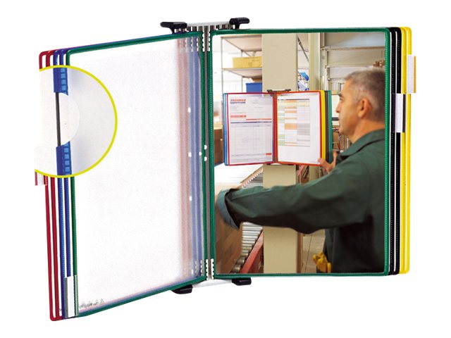 tarifold Wand-Sichttafelsystem 414109 DIN A4 farbsortiert mit 10 St. Sichttafeln tarifold Wand-Sichttafelsystem 414109 DIN A4 farbsortiert mit 10 St. Sichttafeln