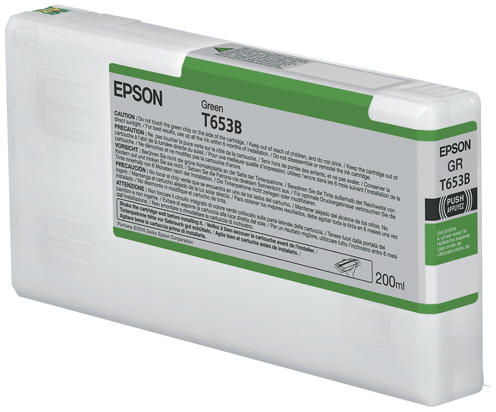 EPSON T653B Tinte grn Standardkapazitt 200ml