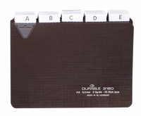 DURABLE Karteikartenregister A-Z, blanko, Jan.-Dez., 0-31 braun