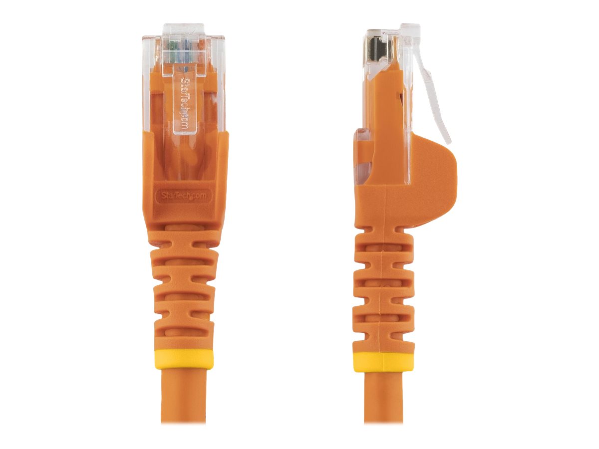 StarTech 3m Orange Gigabit Snagless RJ45 UTP Cat6 Patch Cable