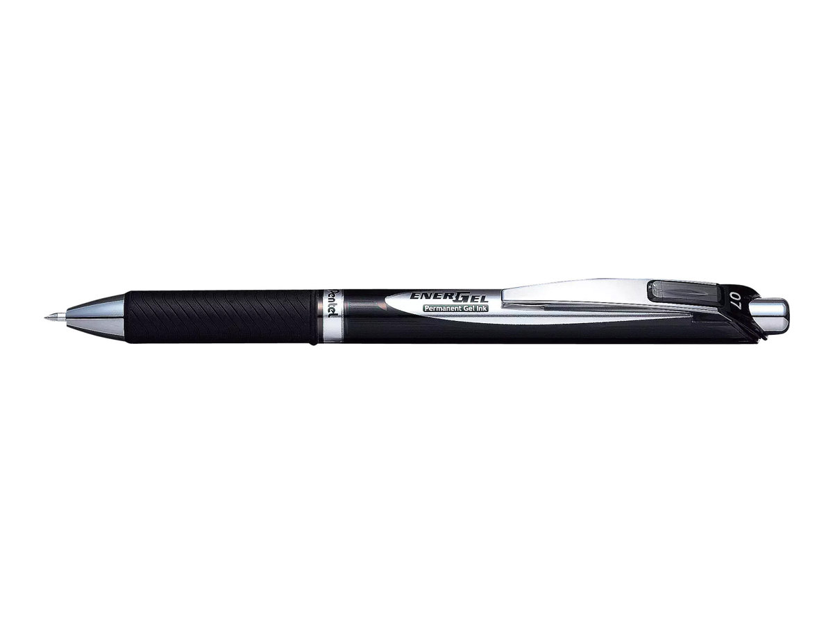 Pentel ENERGEL BLP77 Gelschreiber schwarz/silber 0,35 mm, Schreibfarbe: schwarz, 1 St. Pentel ENERGEL BLP77 Gelschreiber schwarz/silber 0,35 mm, Schreibfarbe: schwarz, 1 St.