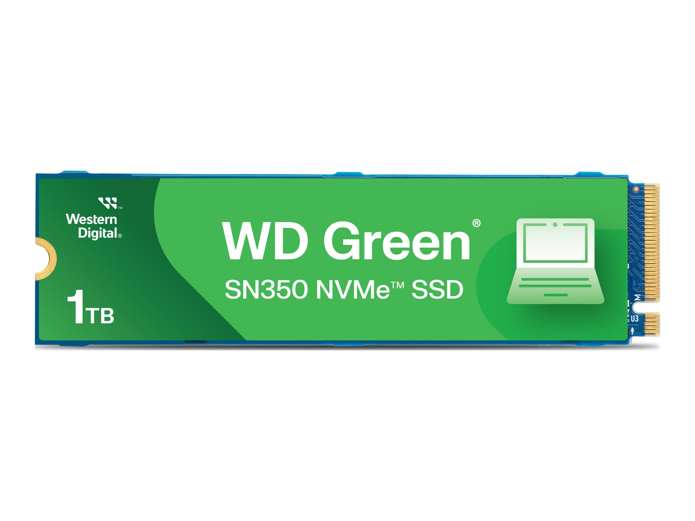 WD Green SN350 NVMe SSD 1TB M.2 2280 PCIe Gen3 8Gb/s WD Green SN350 NVMe SSD 1TB M.2 2280 PCIe Gen3 8Gb/s