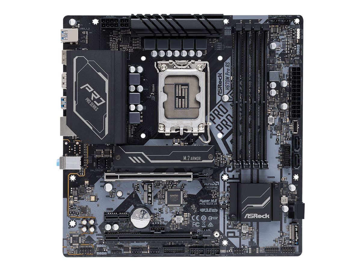 ASROCK H670M PRO RS 1700 D