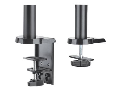 MANHATTAN Tischhalterung mit Gasdruckfeder und Kugelgelenk fuer zwei Monitore von 48,18-81,28cm 17Z-32Z und bis zu 8kg pro Arm