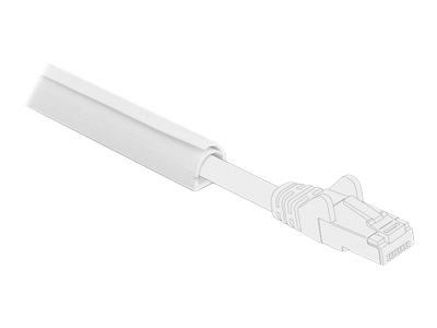 Delock Kabelkanal Mini selbstschlie?end 15 x 11 mm - L?nge 1 m wei?
