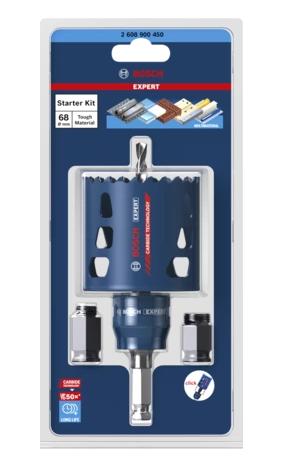 Bosch LochsaegeSet EXPERT ToughMaterial 68mm Starter Kit