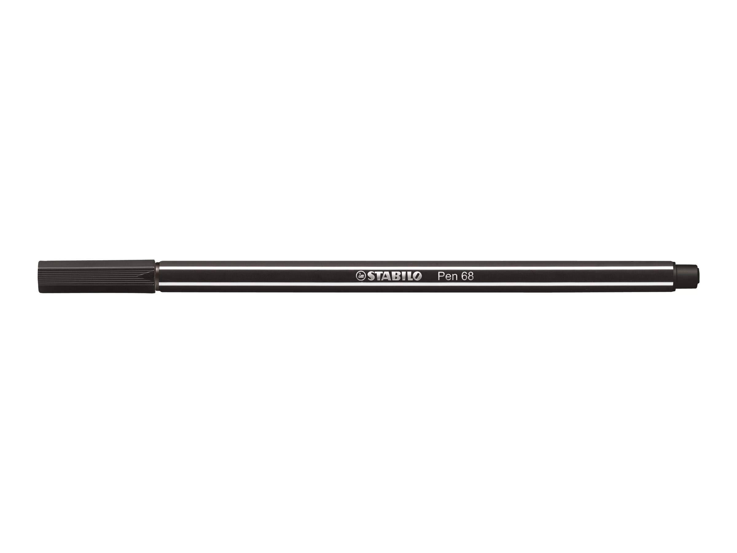STABILO Pen 68 Filzstifte schwarz, 10 St.