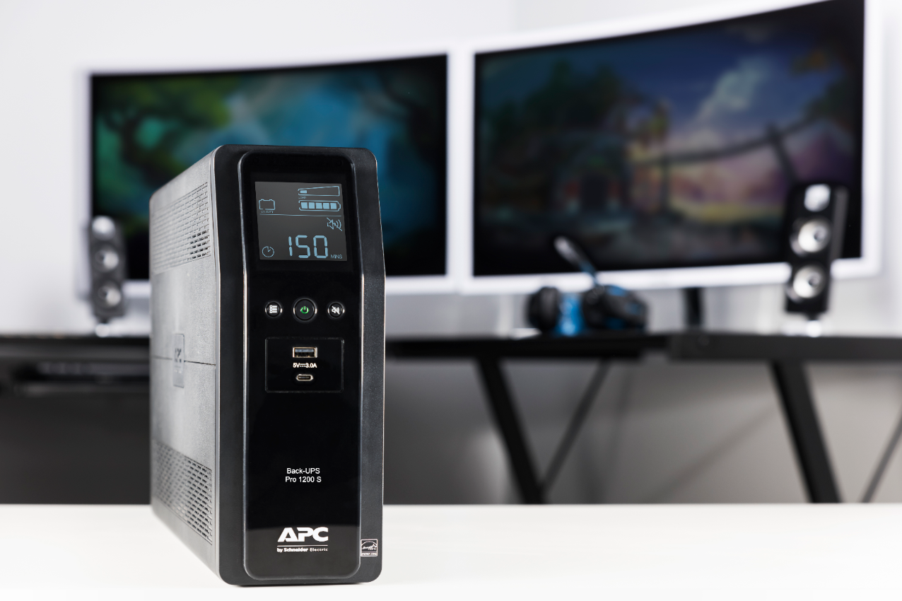 APC BackUPS Pro BR1200SI UPS AC 220240V 720Watt 1200VA USB output connectors 8 Black