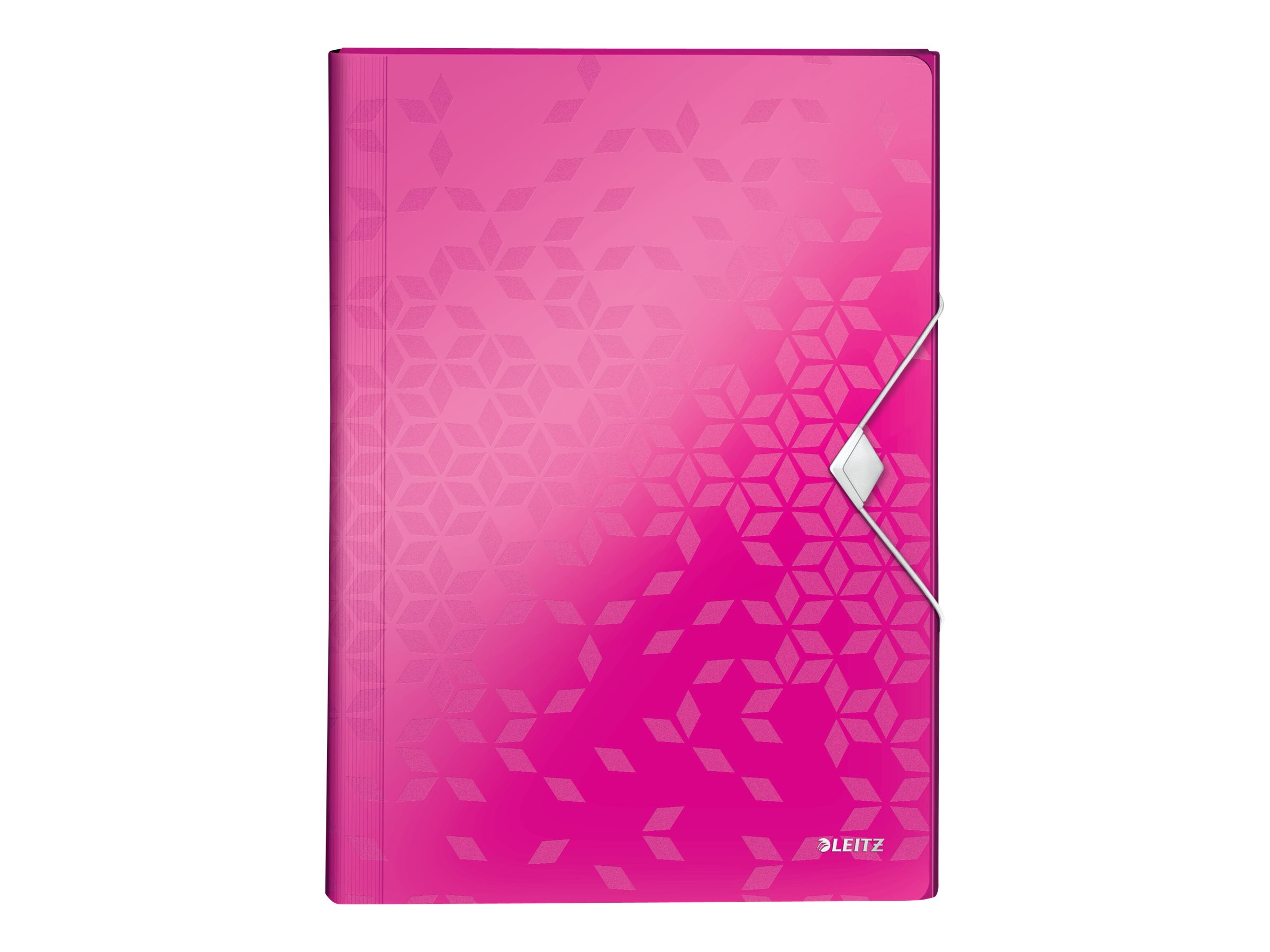 LEITZ Faechermappe WOW 4589 6 Faecher pink LEITZ Faechermappe WOW 4589 6 Faecher pink