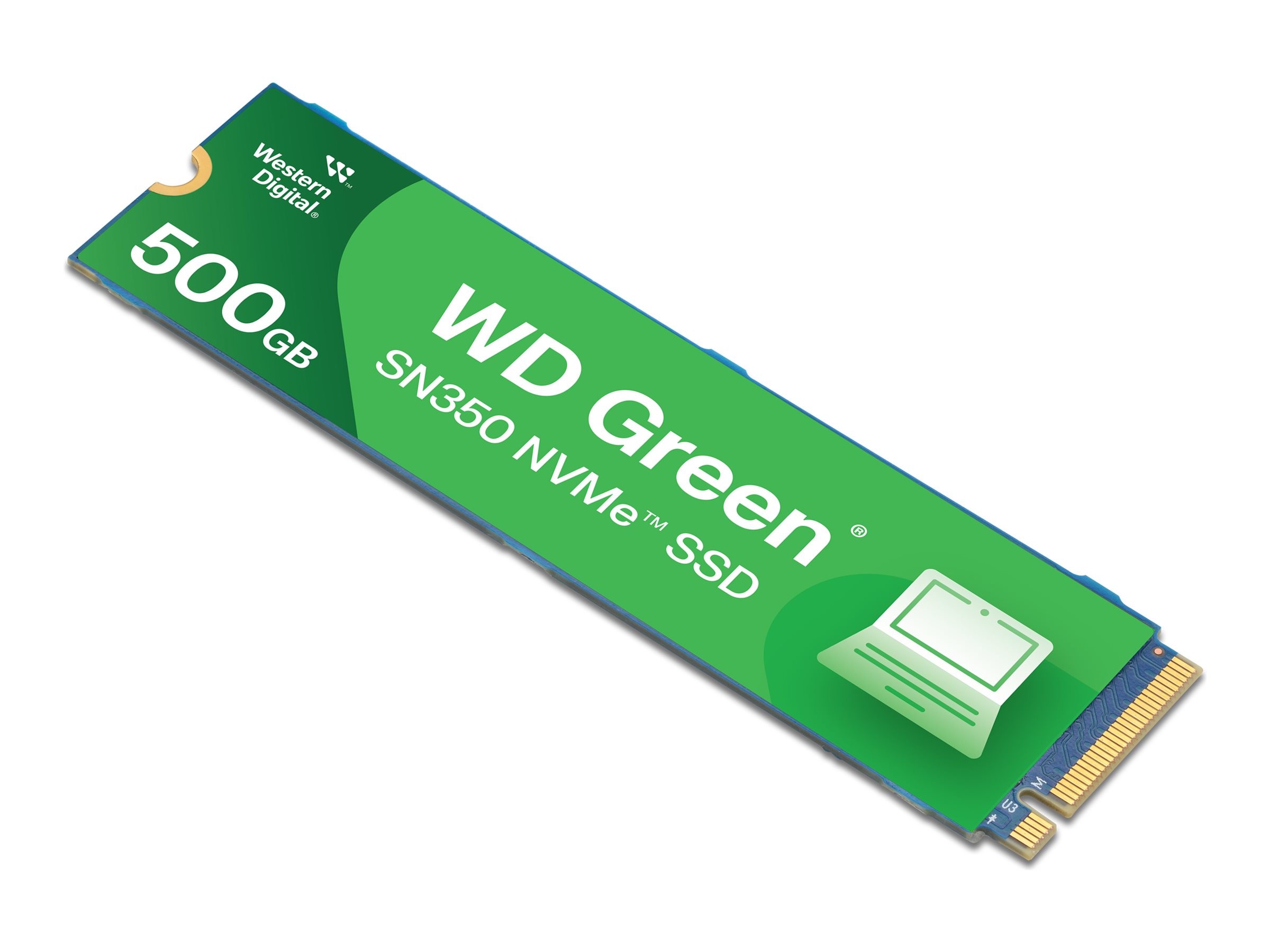 WD Green SN350 NVMe SSD 500GB M.2 2280 PCIe Gen3 WD Green SN350 NVMe SSD 500GB M.2 2280 PCIe Gen3