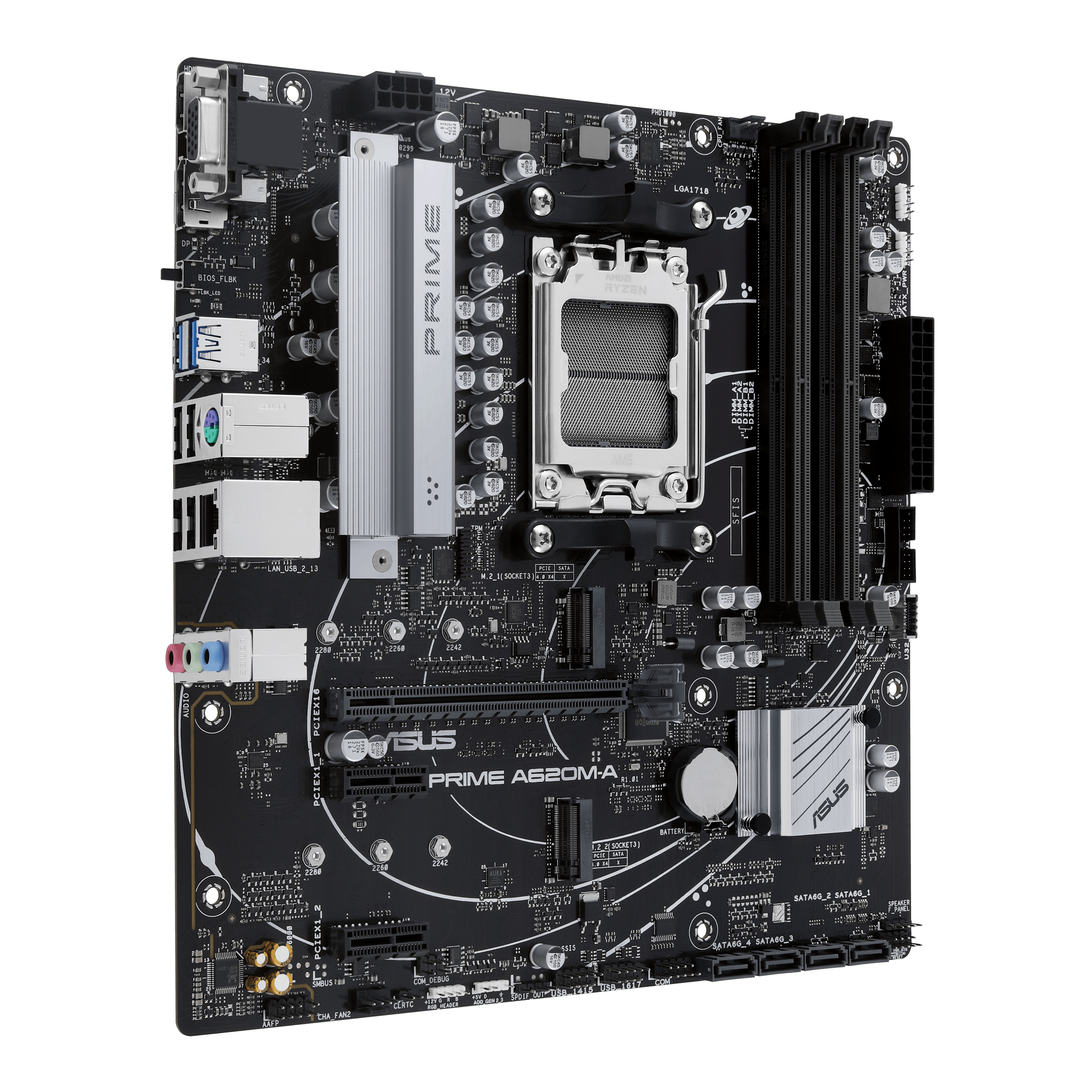 ASUS PRIME A620MACSM AM5 MB 4xDDR5 4xSATA 2xM2
