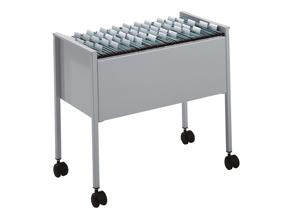 DURABLE Haengemappenwagen Laengs-Registratur grau fuer bis zu 80 Haengemappen DURABLE Haengemappenwagen Laengs-Registratur grau fuer bis zu 80 Haengemappen