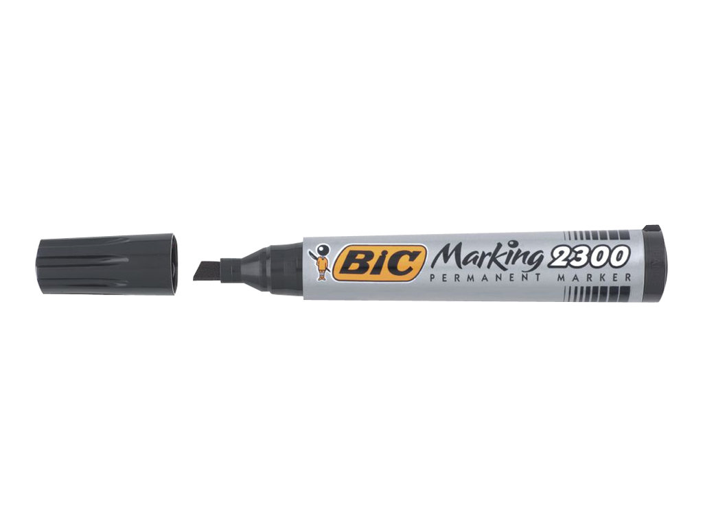 BIC MARKING® 2300 ECOlutions® Permanentmarker schwarz 3,7 - 5,5 mm, 1 St. BIC MARKING® 2300 ECOlutions® Permanentmarker schwarz 3,7 - 5,5 mm, 1 St.