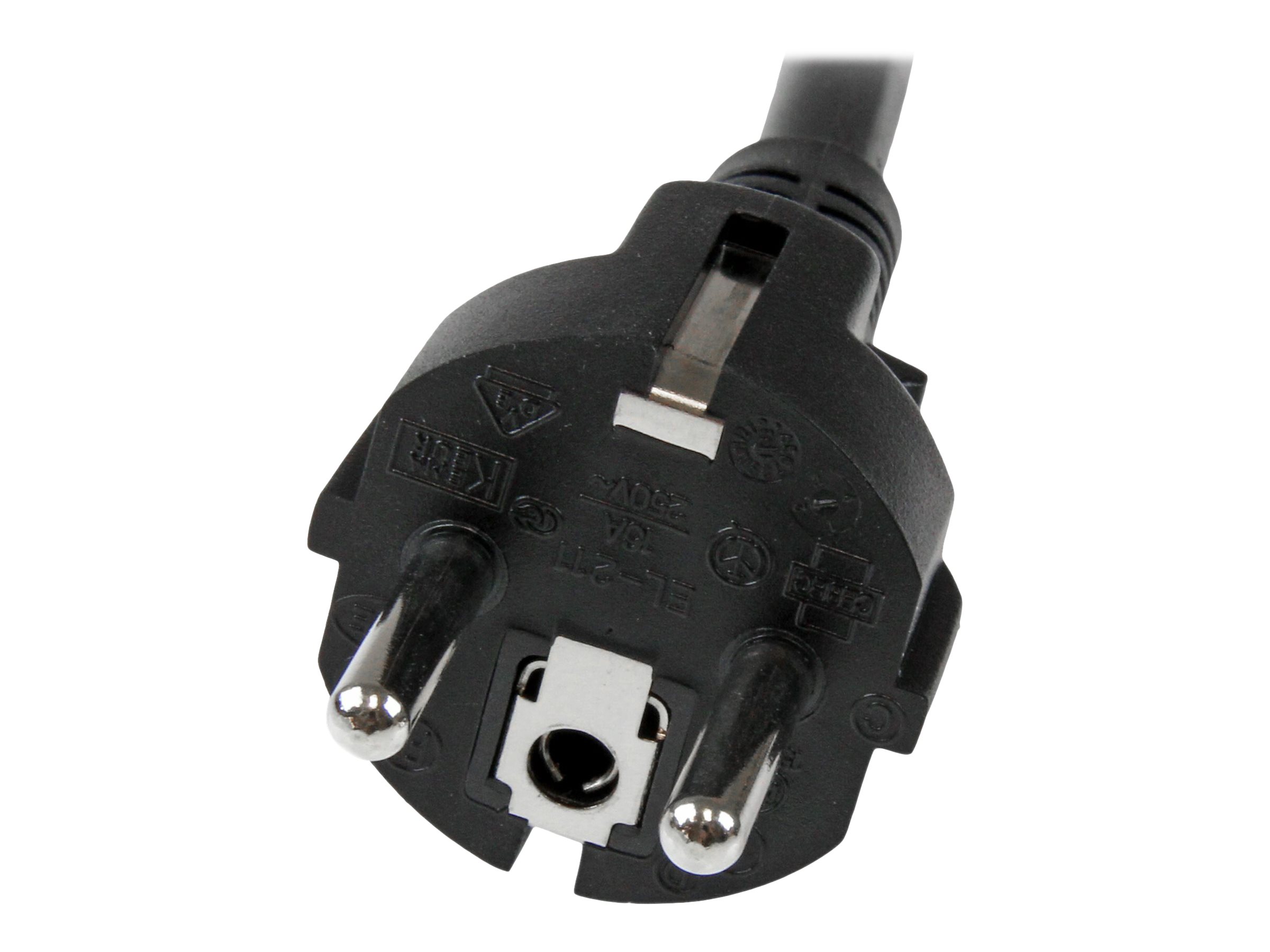 STARTECH.COM 2m Computer Power Cord - Schuko CEE7 to IEC 320 C19 STARTECH.COM 2m Computer Power Cord - Schuko CEE7 to IEC 320 C19