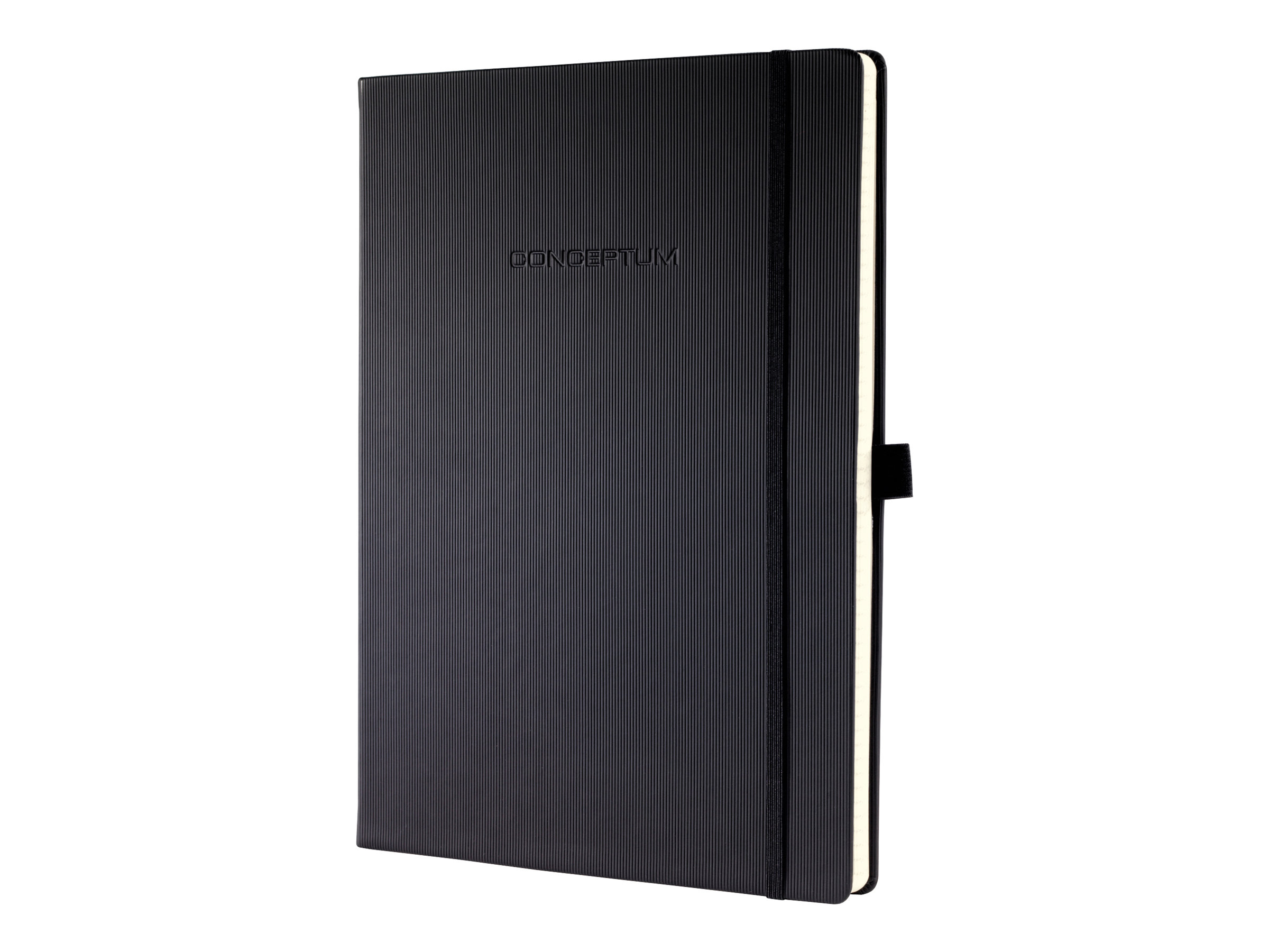 SIGEL Notizbuch Conceptum® ca. DIN A4 blanko, schwarz Hardcover 194 Seiten