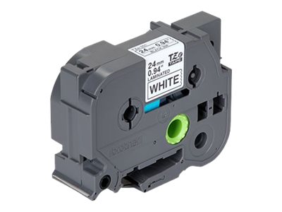 Brother Schriftband TZe-251 schwarz auf weiss, 24mm, 8m, laminiert