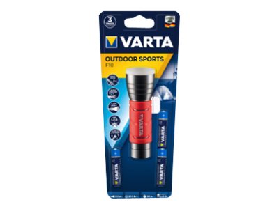 VARTA OUTDOOR SPORTS F10 LED Taschenlampe rot 12,2 cm, 235 Lumen, 5 W VARTA OUTDOOR SPORTS F10 LED Taschenlampe rot 12,2 cm, 235 Lumen, 5 W