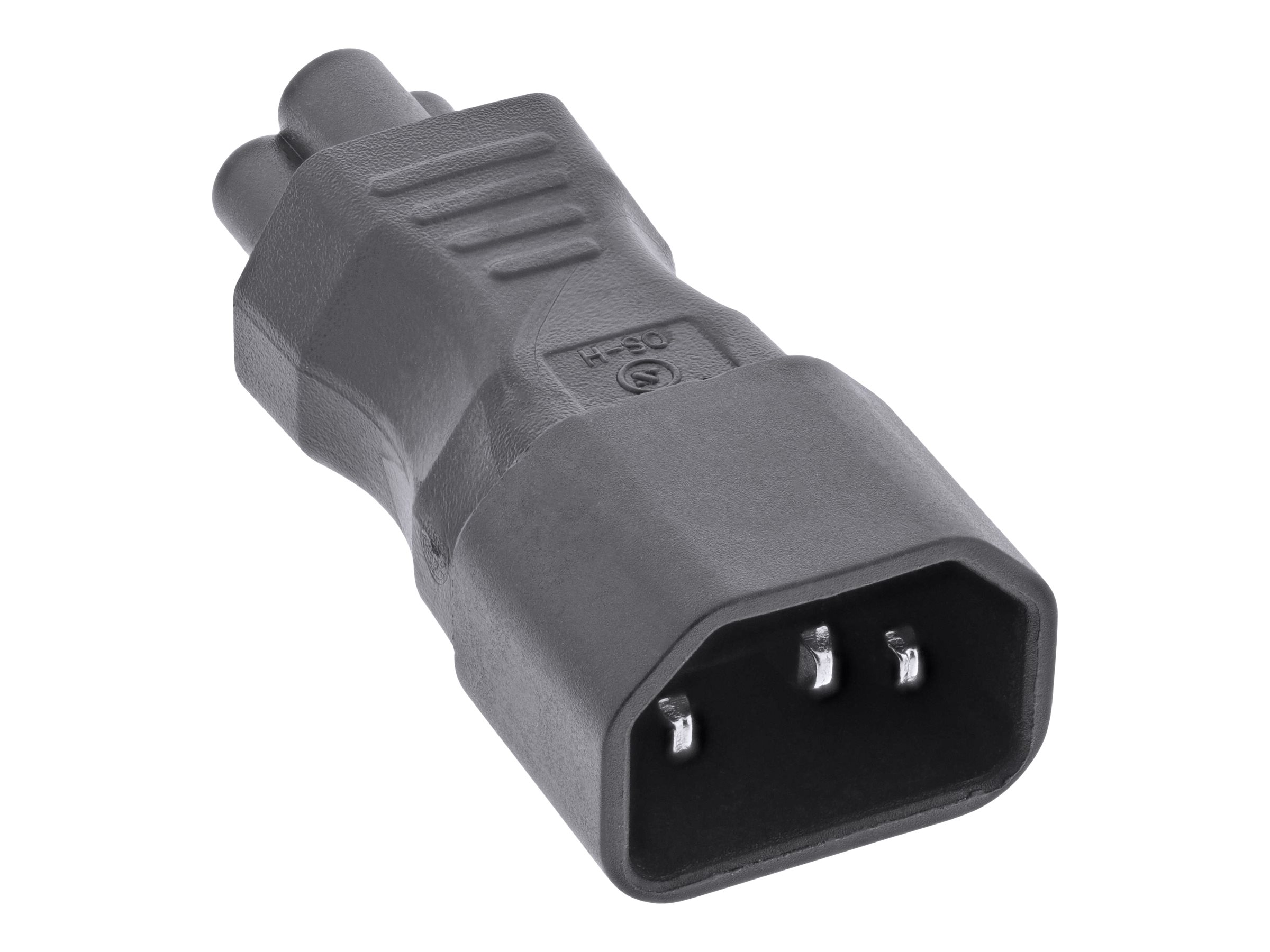 INLINE Netzadapter IEC 60320 C14 C5 3pol. Kaltgeraete Notebook INLINE Netzadapter IEC 60320 C14 C5 3pol. Kaltgeraete Notebook
