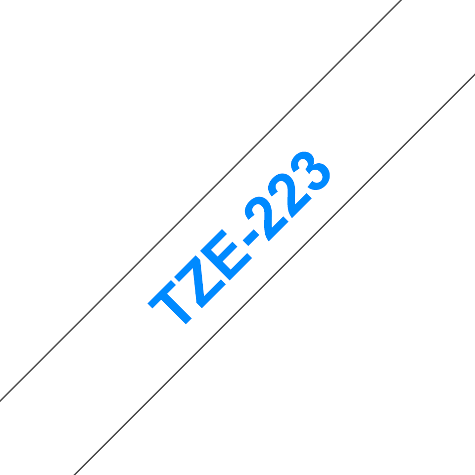 TZE223 BROTHER PT Schriftband 9mm weiss
