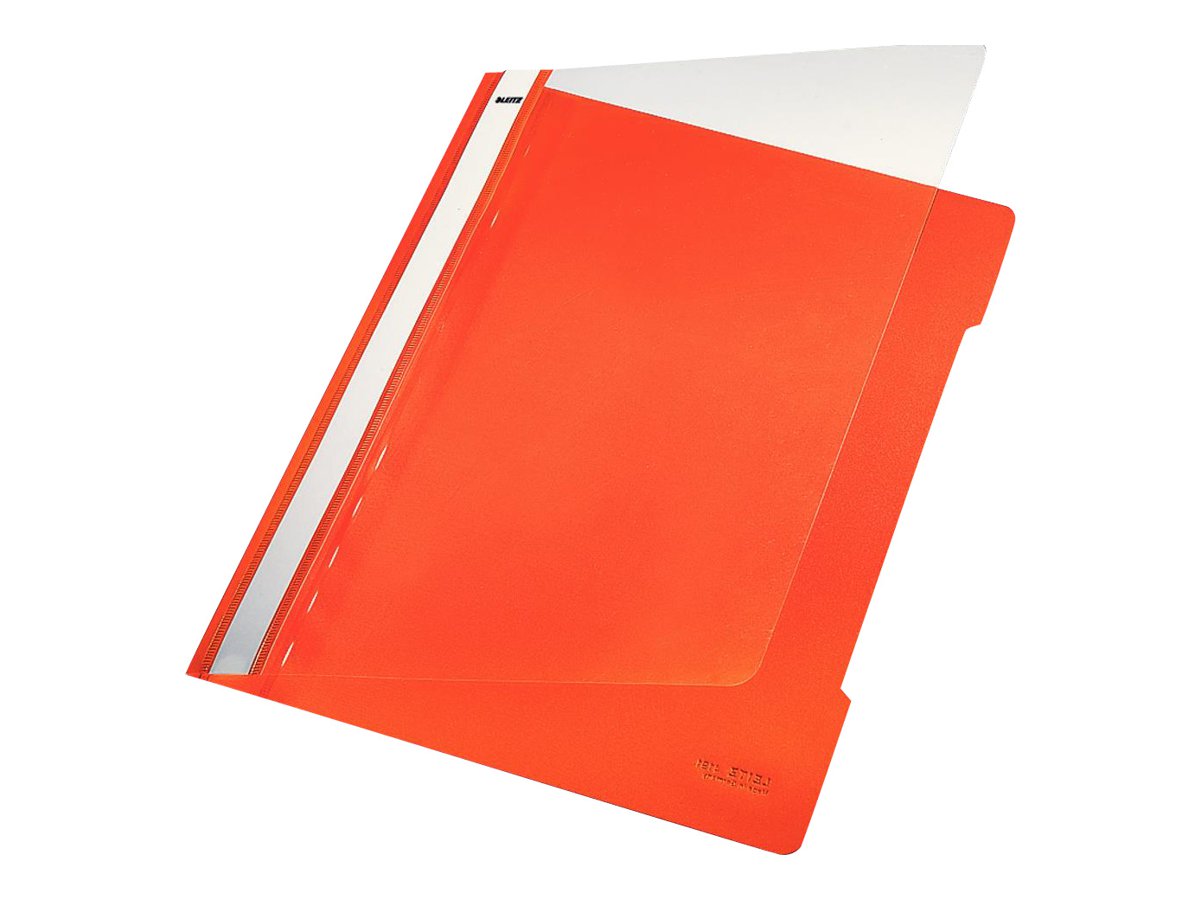 LEITZ Schnellhefter 4191 Kunststoff orange DIN A4
