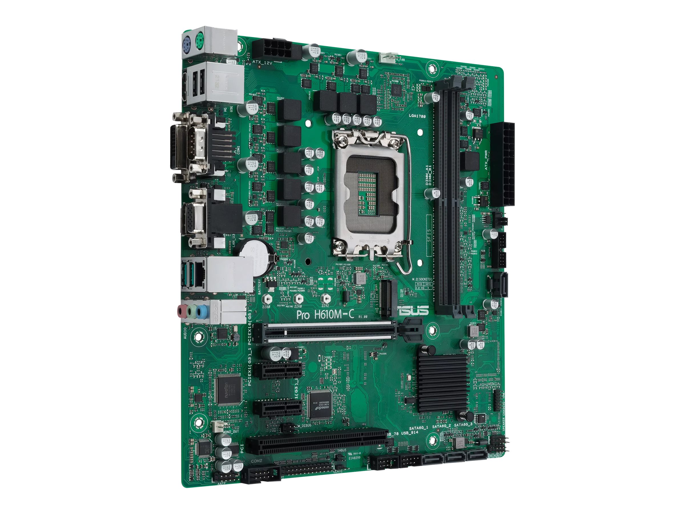 ASUS Pro H610M-C-CSM micro ATX LGA1700 H610