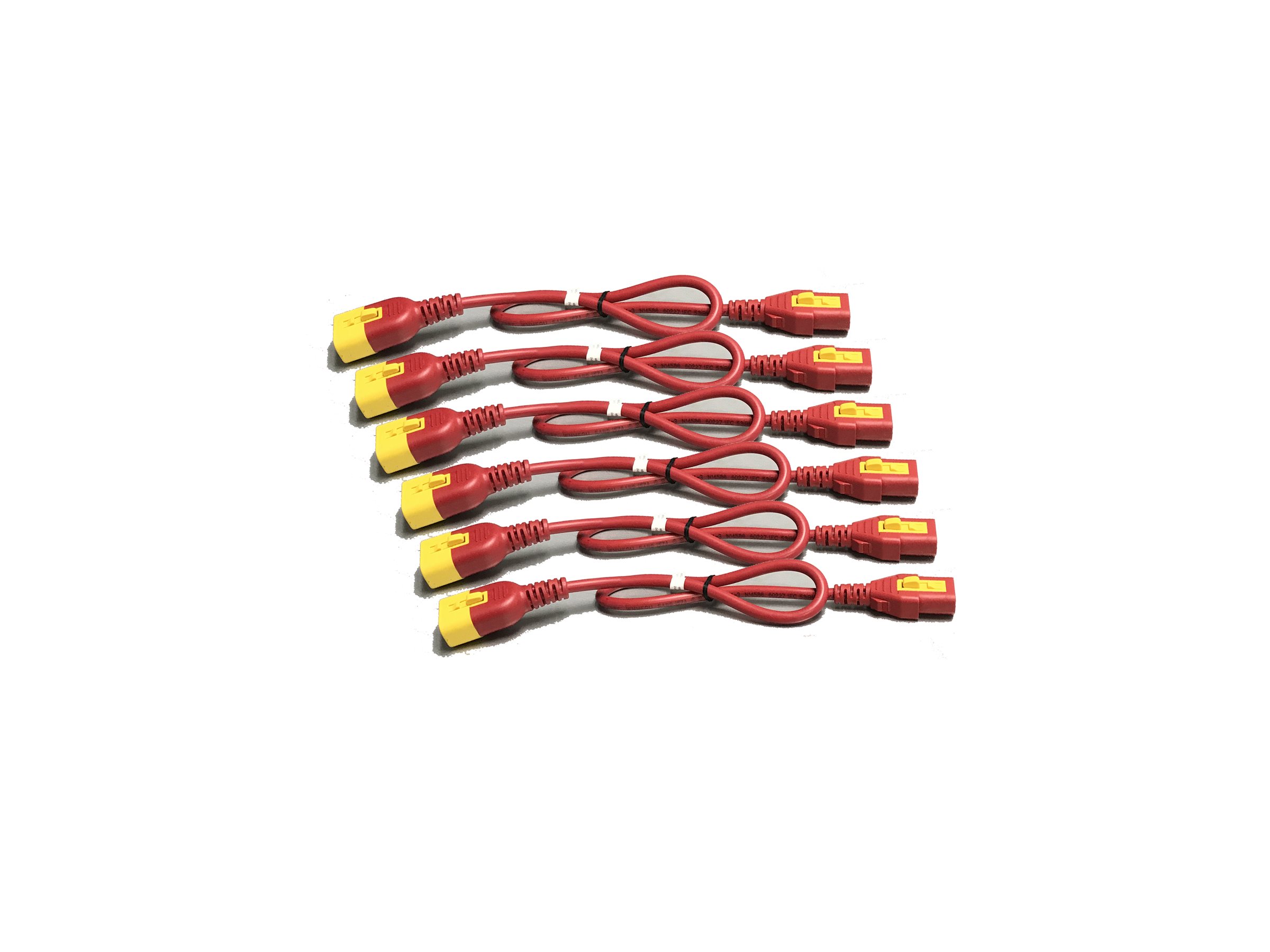 APC Power cable kit power IEC 60320 C13 to IEC 60320 C14 10 A 1,8m red