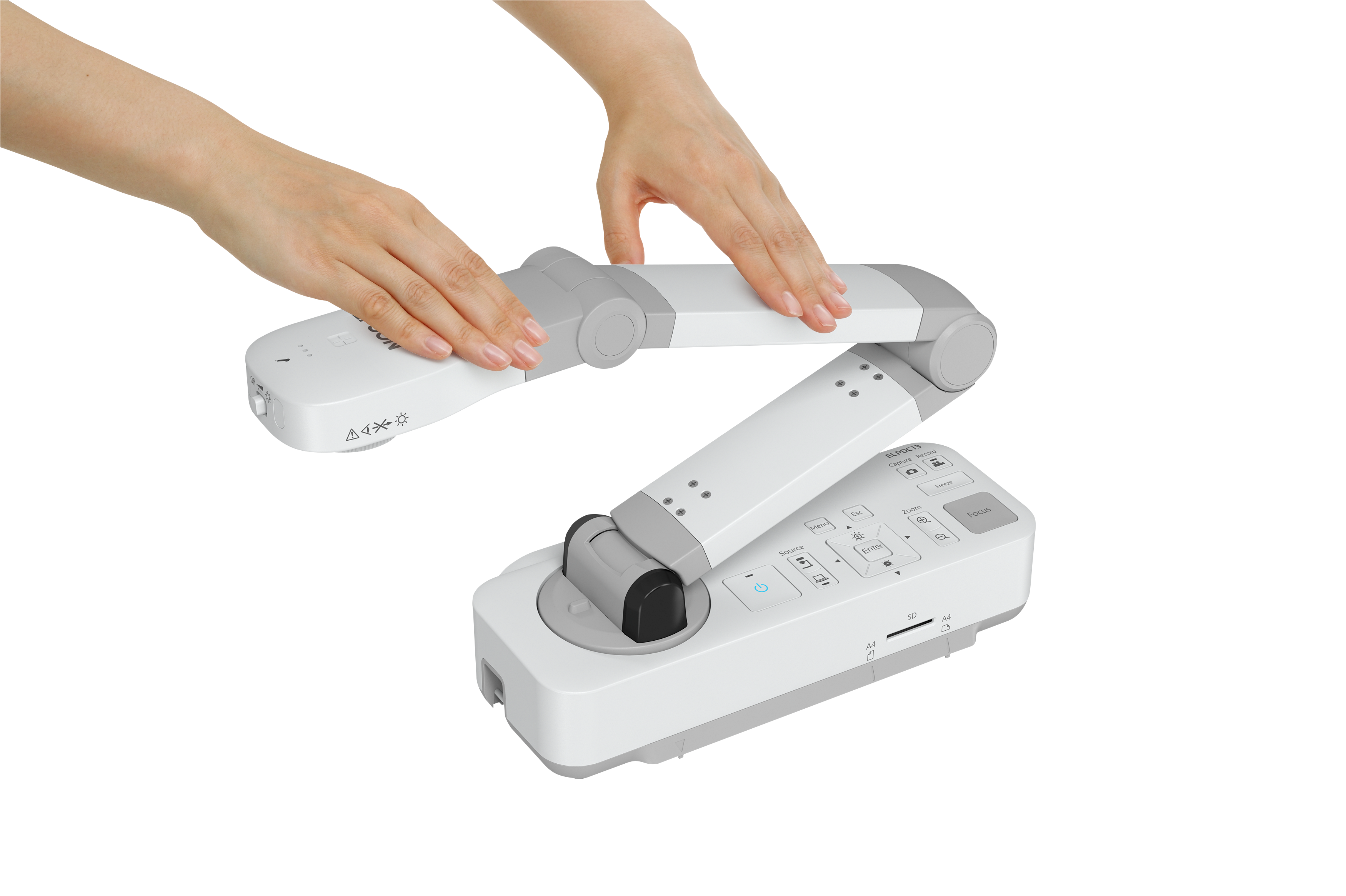 EPSON ELPDC13 Dokumentenkamera fuer Projektoren 2 Mio Pixel 16x digitaler Zoom