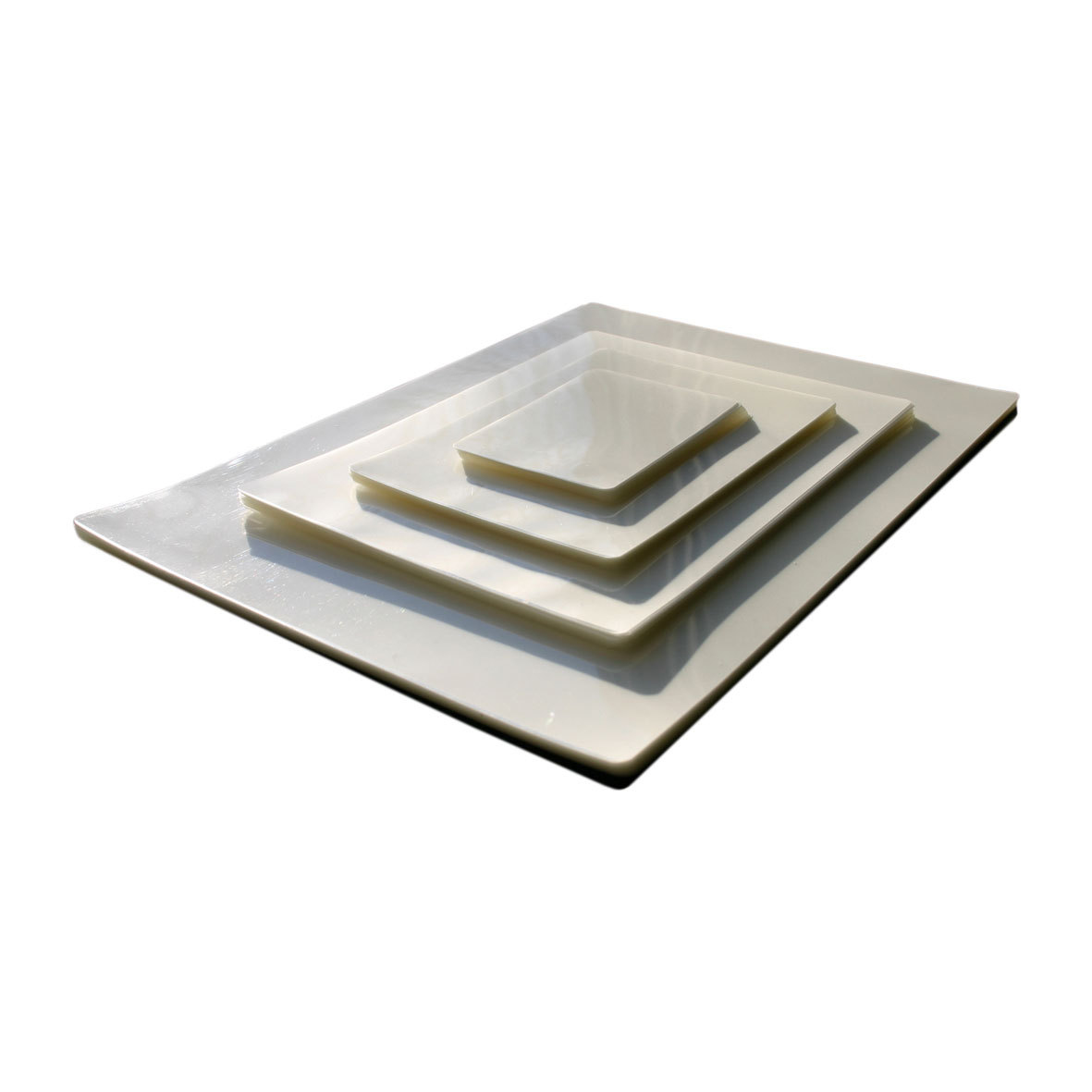 OLYMPIA Laminierfolien-Set glaenzend fuer A4, A5, A6, Visitenkartenformat 80 micron OLYMPIA Laminierfolien-Set glaenzend fuer A4, A5, A6, Visitenkartenformat 80 micron