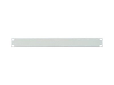 INTELLINET 48,3 cm 19Zoll Blindabdeckung 1 HE Grau Verdeckt ungenutzte Bereiche des Schranks