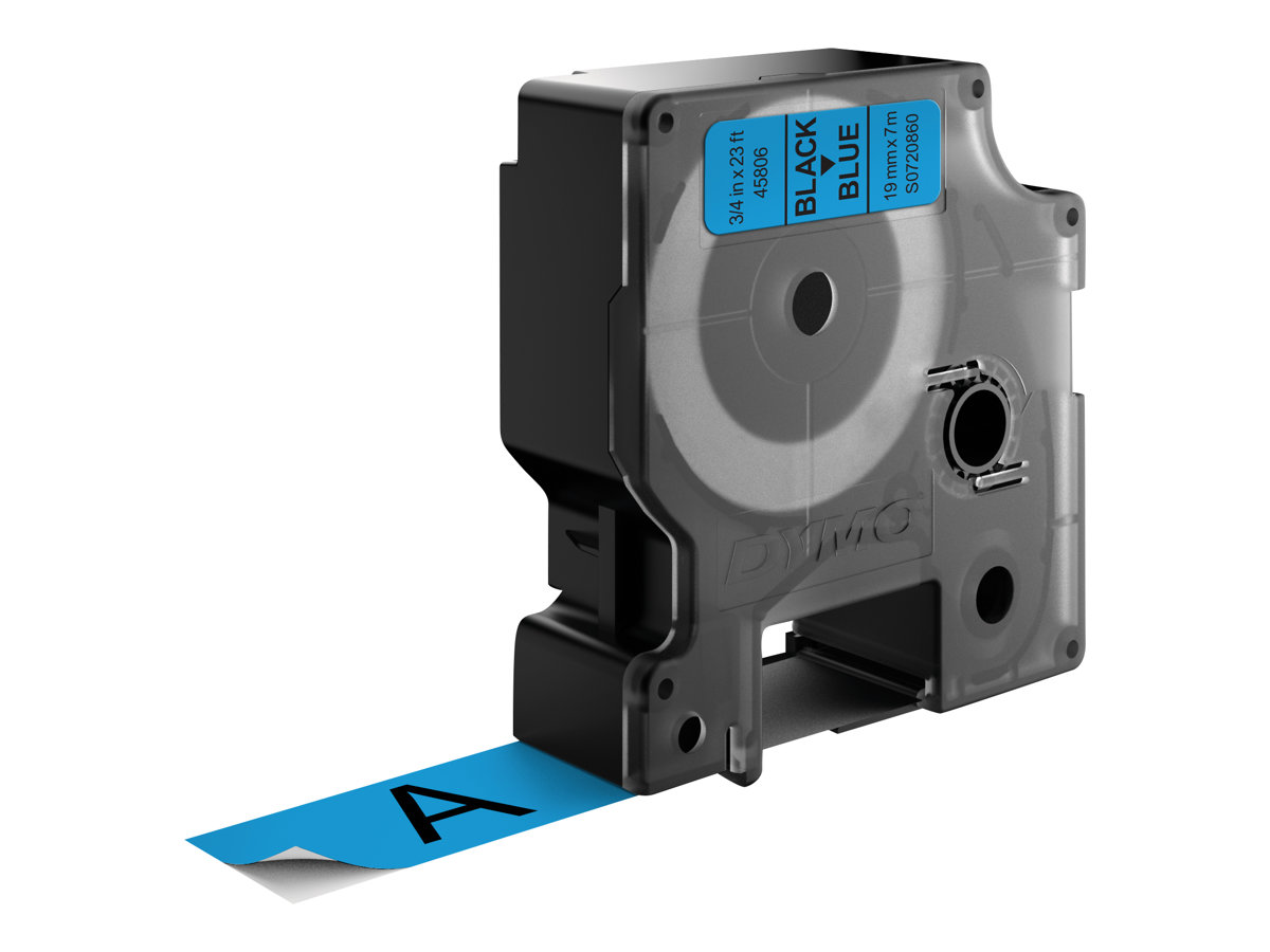 S0720860 DYMO D1 19mm SCHWARZ-BLAU