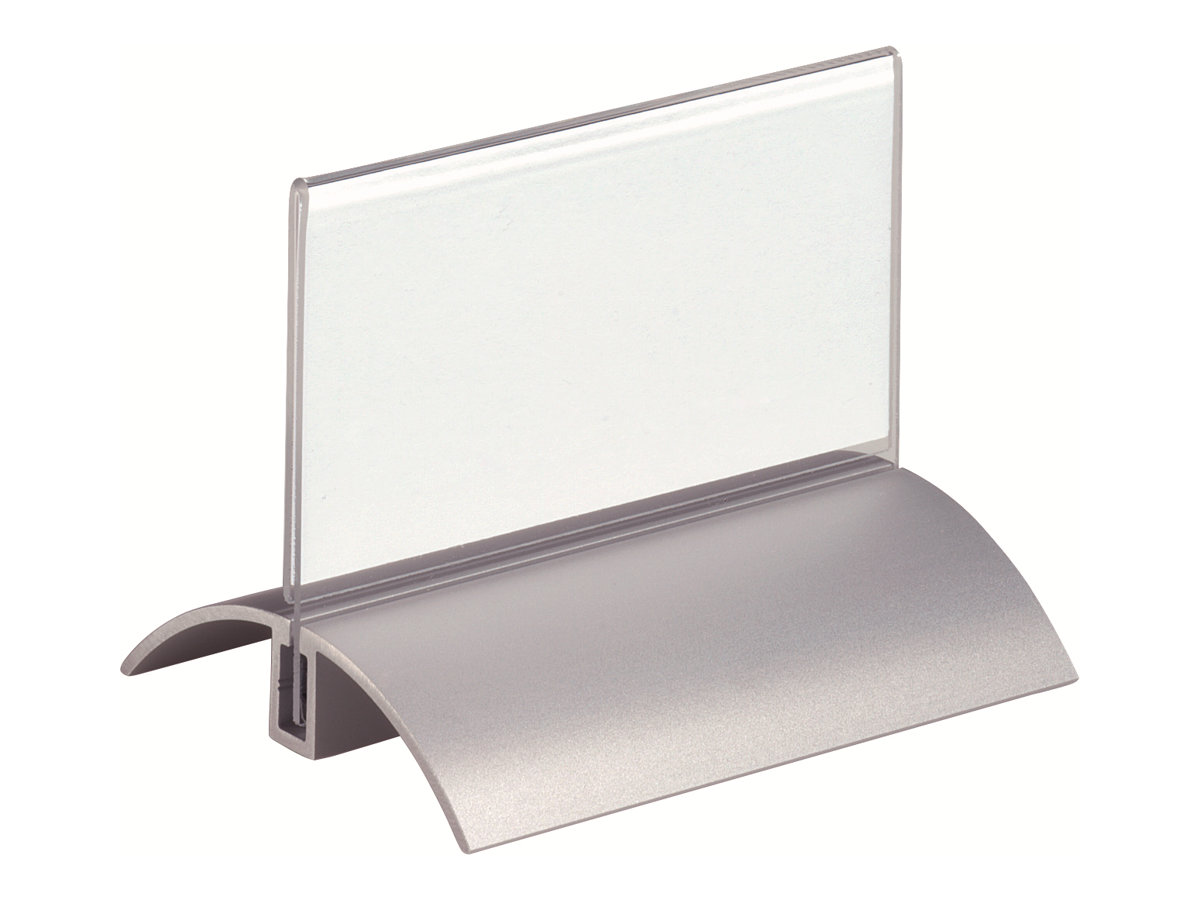2 DURABLE DESK PRESENTER DE LUXE Tischaufsteller 10,0 x 5,2 cm