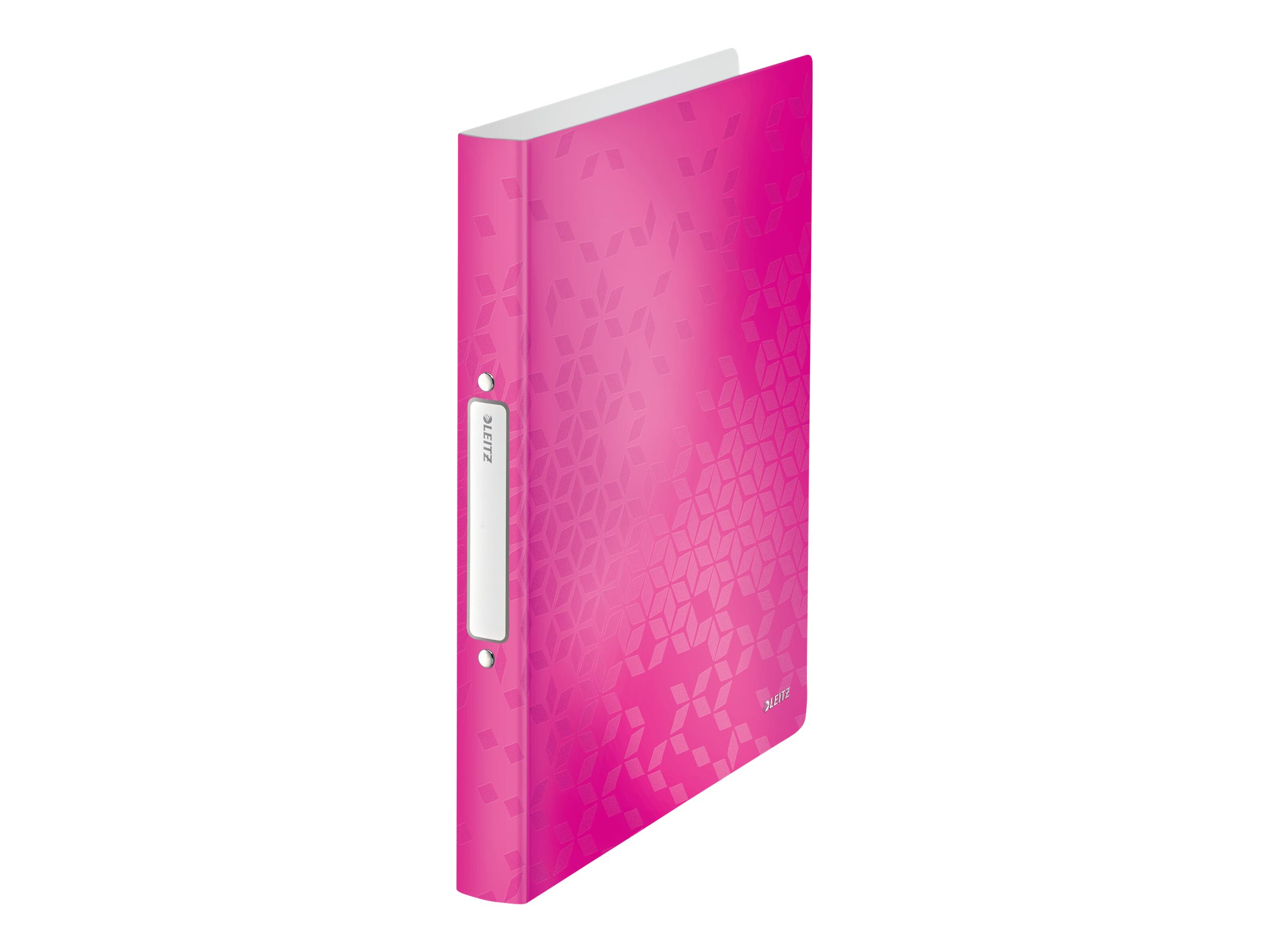 LEITZ WOW Ringbuch 2-Ringe pink-metallic 3,2 cm DIN A4 LEITZ WOW Ringbuch 2-Ringe pink-metallic 3,2 cm DIN A4