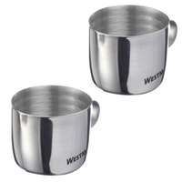 2 WESTMARK MilchkÃ¤nnchen Brasilia silber 30,0 ml