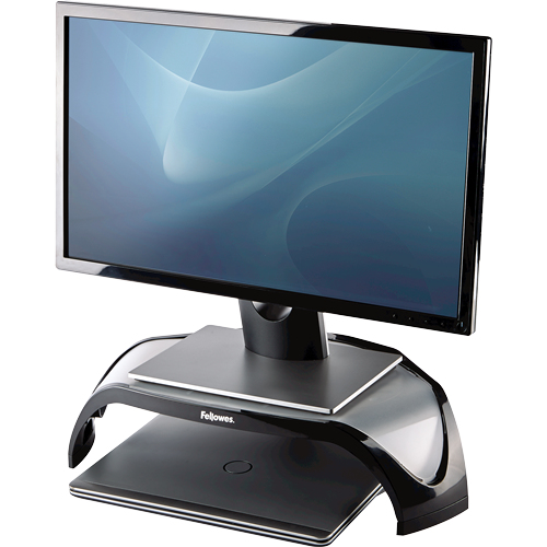 Fellowes MonitorstÃ¤nder Smart Suites schwarz, silber