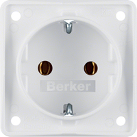 Berker Steckdose SCHUKO 947782502 polarweiss matt Berker Steckdose SCHUKO 947782502 polarweiss matt